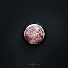 Apvali sagė "Rožė" (37mm)