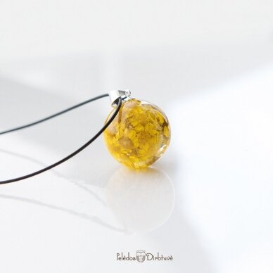 Geltonas pakabukas-burbulas "Sanfordii" (25mm) 2