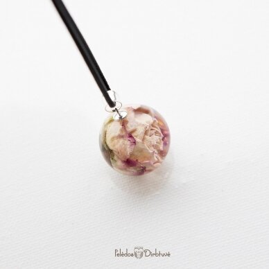 Pakabukas-burbulas su rože "Gėlių Karalienė" (25mm) 7